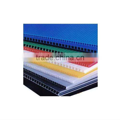 colorful pp corrugated baord show box