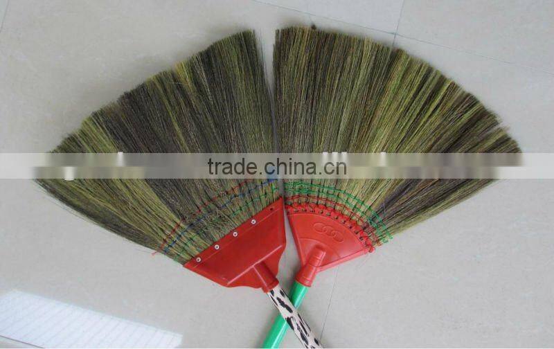 hot sale india grass broom with handle
