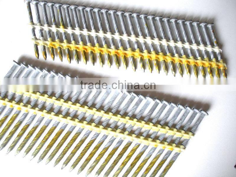 Quality first! 34degree D head paper tape nails