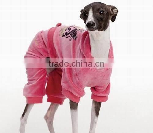 Pet clothes qiu dong outfit - velvet printing