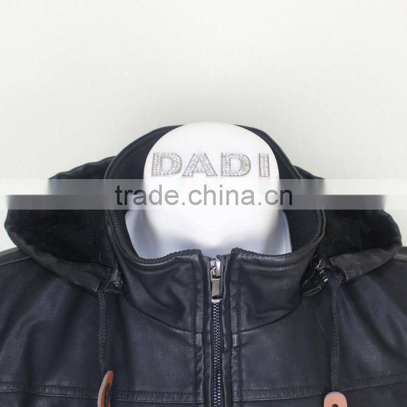 2014 New Slim Fit Men Leather Jacket