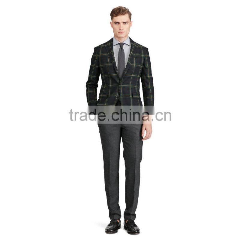 Men's suits work party wedding fit tailored casual fashion