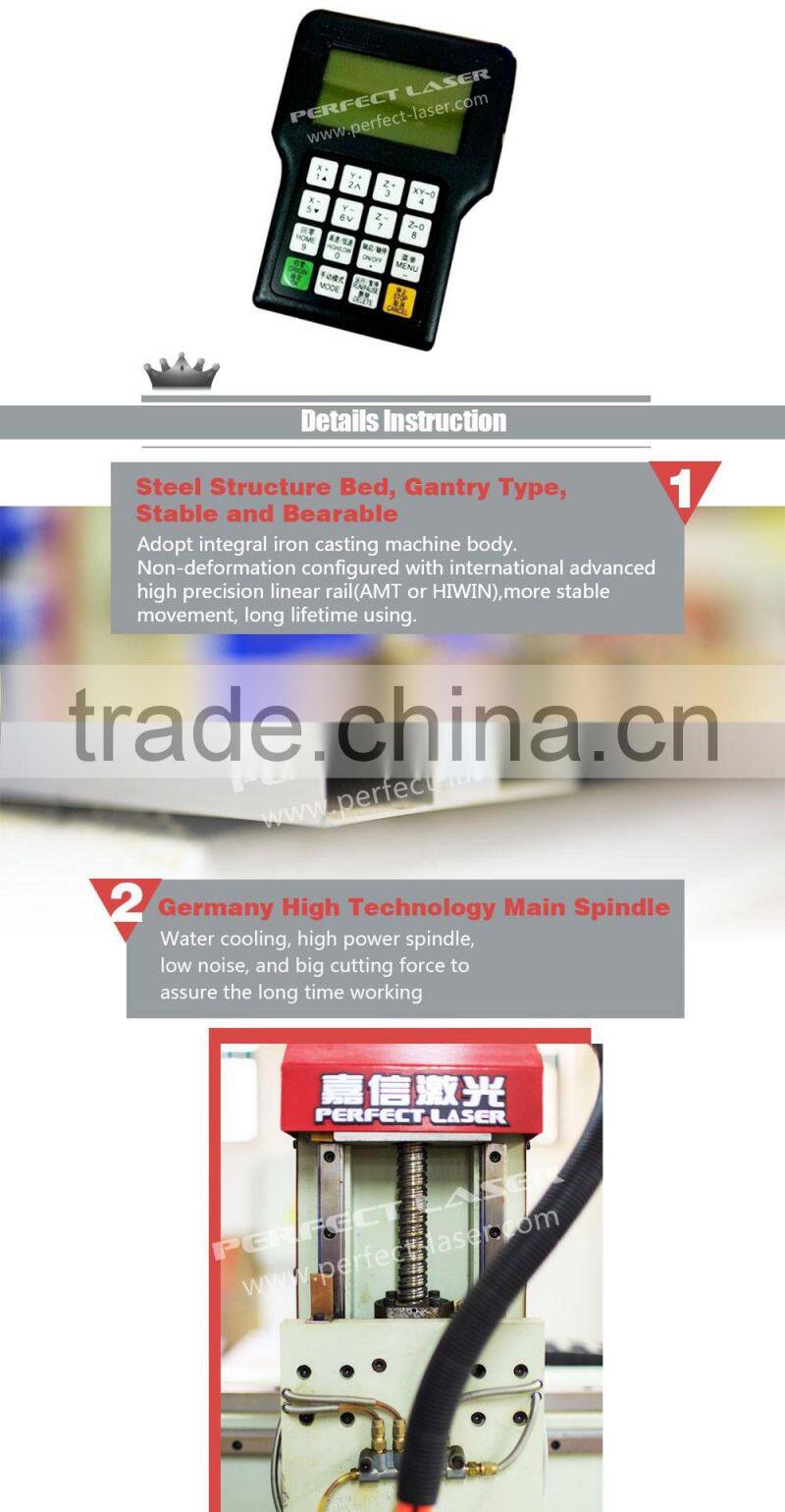 Ball screw Tansmission wood cnc router 1325