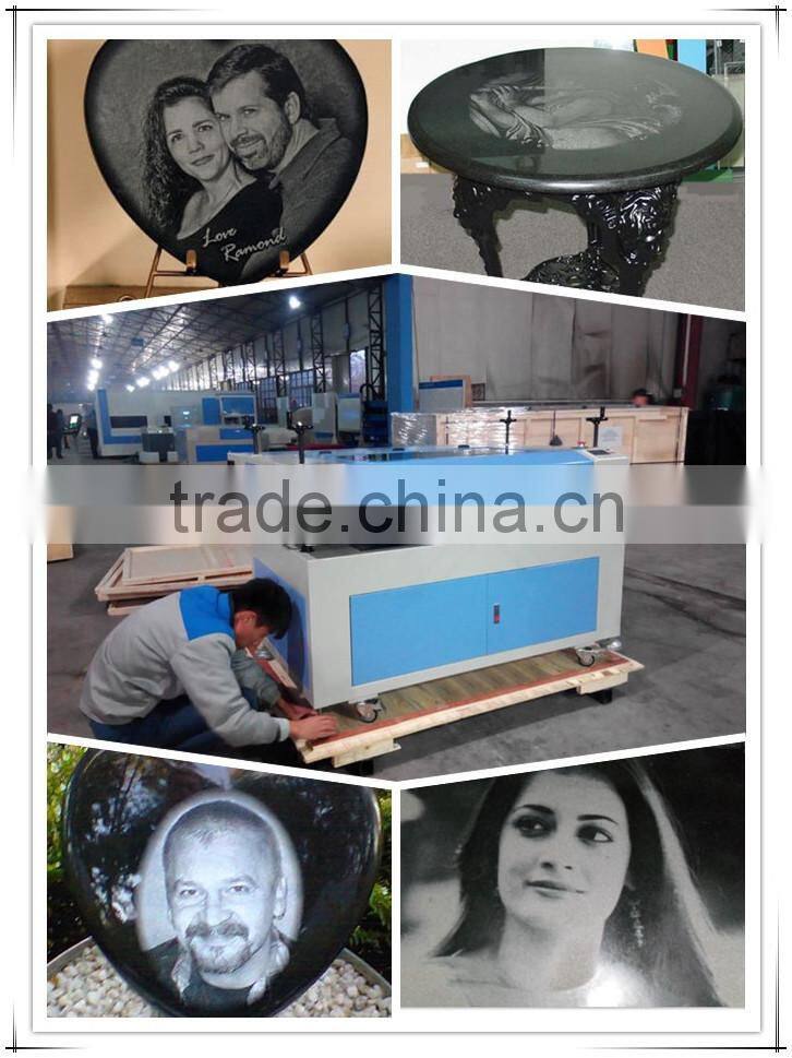 Split type granite laser engraving machine with 1000*600mm working size