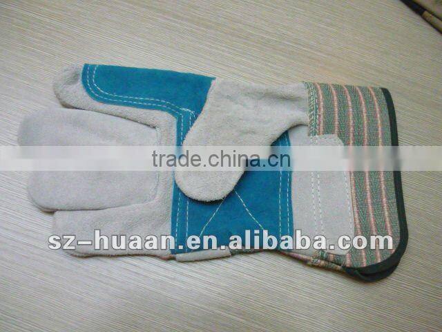 insulation cow leather working gloves
