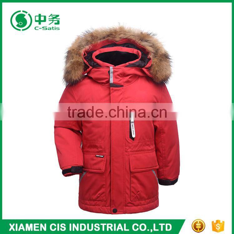2017 European Fashion Child Winter Down Coat