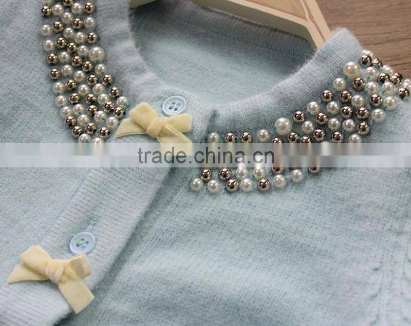 Hot Sale Baby Cardigan Knitting Pattern 100% Alpaca Children Cardigans