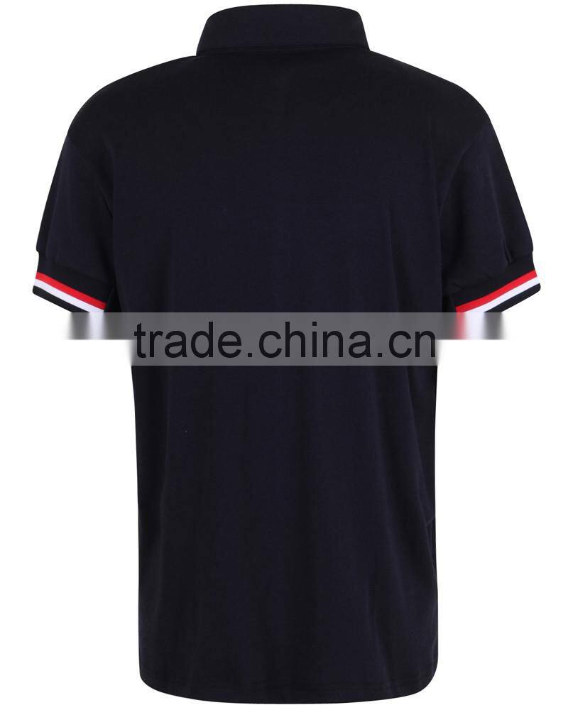 Classic-Fit Polo Shirt, mens polo shirt thick pique
