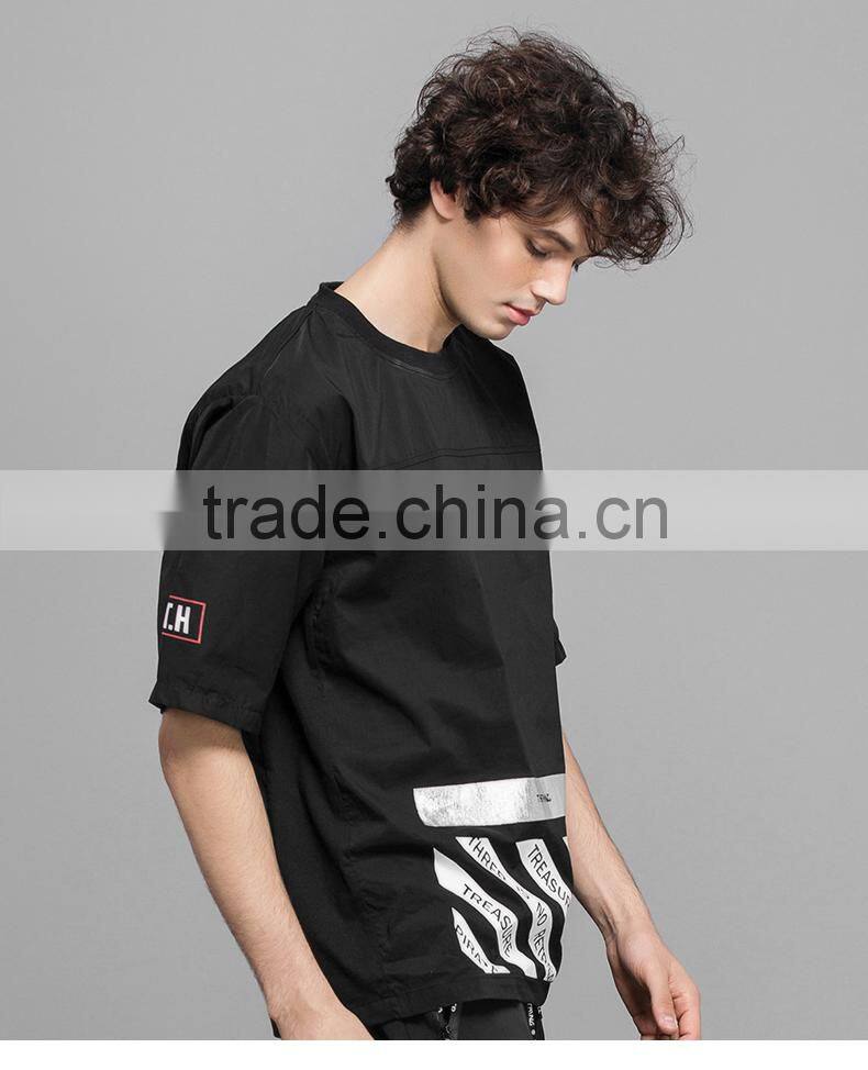 OEM short sleeve round neck 100% cotton tshirt printing custom t shirt men t shirt wholesale