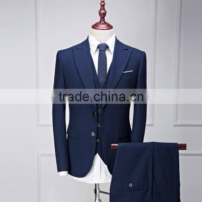 2016 new fashion mens quality suits men eruope formal business suits
