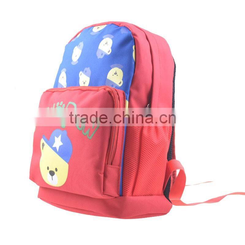 China factroy customized high quality oxford kids school bag