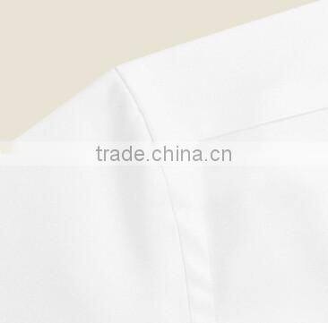 Wholesale 100% cotton white shirts for men slim fit men shirt