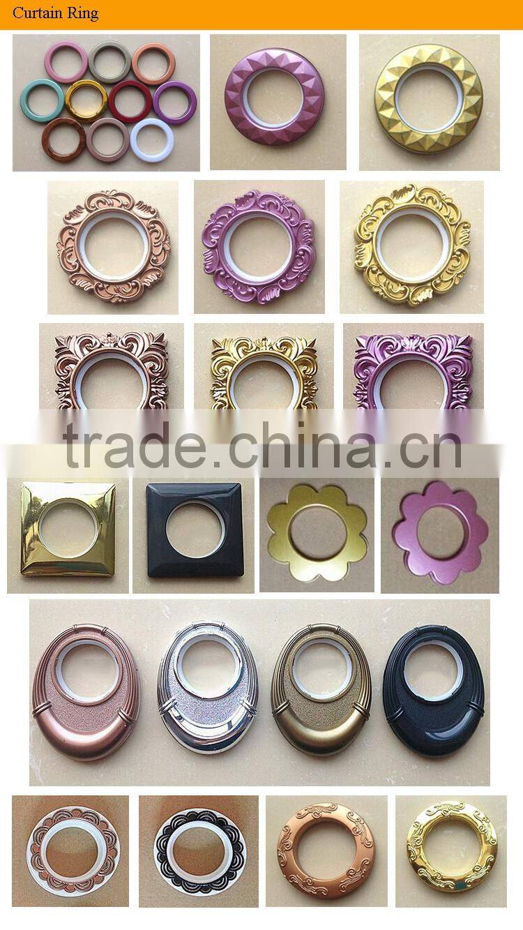 Cheap Square Small Plastic Curtain Rings Clip