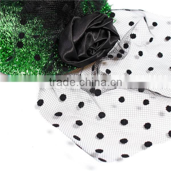 Fashion and Cut Shape Ladies Party Hat Hair Clips Design