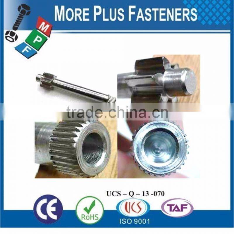 Made In Taiwan Special Shoulder Screw Special Fastener Parts Custom Made Screw per Drawing Requirement