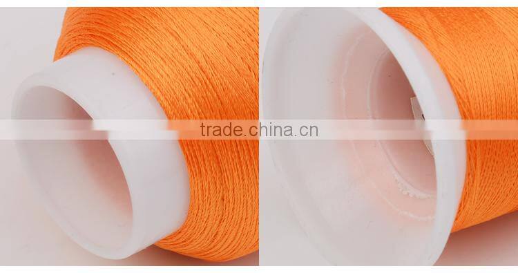 120d 2 100% Polyester embroidery thread from China