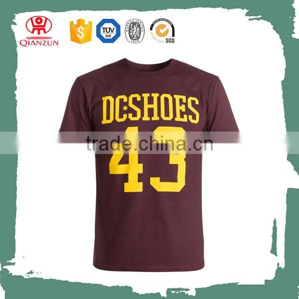 Soft Cotton Custom Print Plain Tshirts/T-shirt