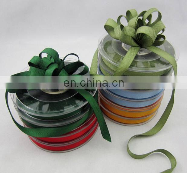 Wholesale 100% Cotton Herringbone Ribbon