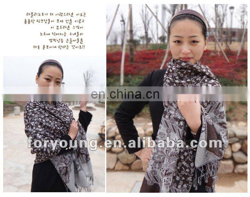 flower jamawar shawl