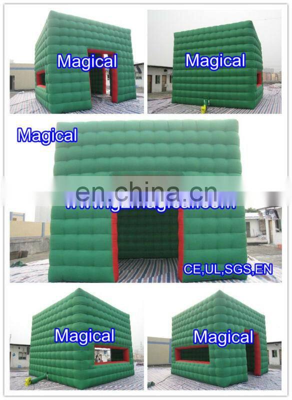inflatable cube temporary structure