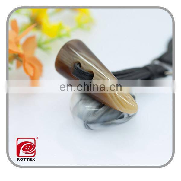 Garment buffalo horn toggle buttons with low price for coat