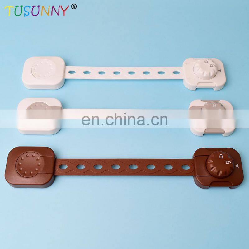 Safety baby Proof Cabinet Locks with 3M Adhesive Drawers Appliances Toilet Seat Fridge and Oven