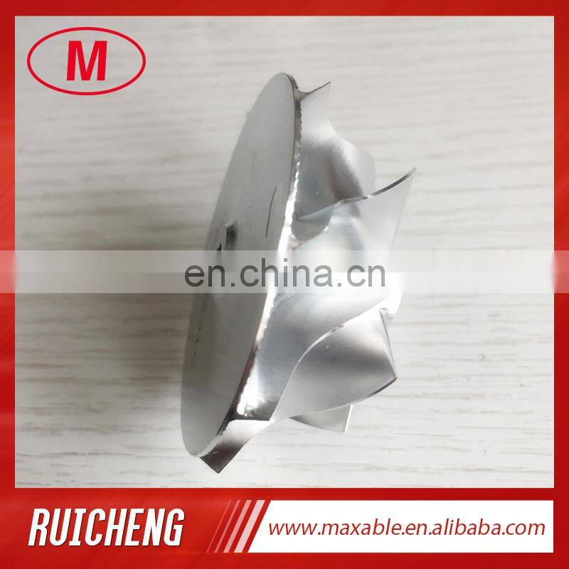 K04 43.03/56.08mm 5304-123-2007 8+0 blades high performance billet/milling/aluminum 2618 compressor wheel for 5304-970-0054/0035