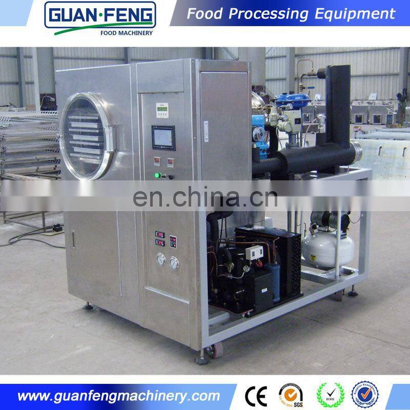 Industrial lab freeze dryer fruit vacuum tray dryer lyophilization machine