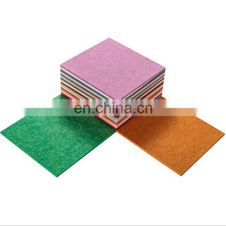 High manufacturer polyester fiber acoustic panel with high quality