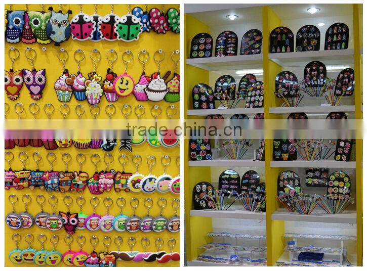 Wholesale custom rubber keychains