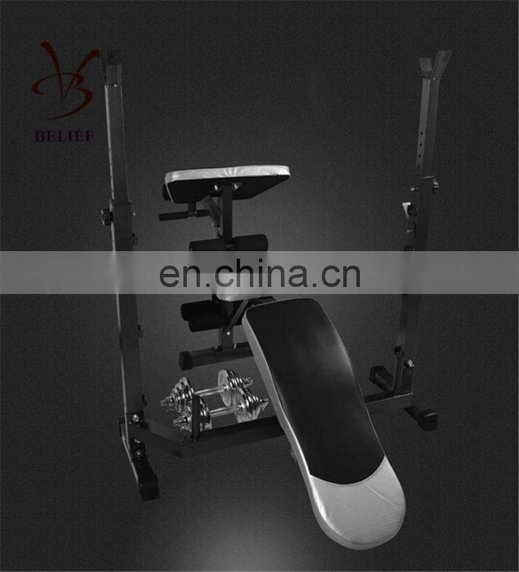 Weightlifting Bench Press Free Stand Adjustable Squat Rack