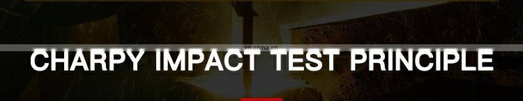 Wholesales Pendulum Impact Testing Machine from Trustable Factory with 300J