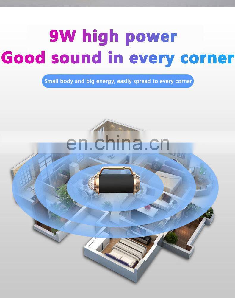 Mini speaker 2020 wholesale OEM/ODM remote control mobile phone/computer 5.0 1200MAH high capacity