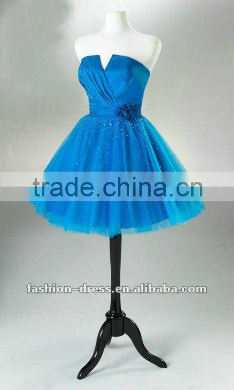 Short A-line Swetheart Chiffon Sexy Girl Party Dress Cocktail Dress