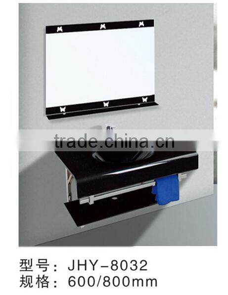 Sanitaryware wall mounted pvc storage cabinet