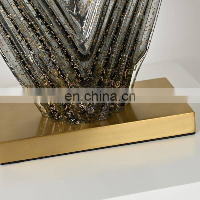 Dining Chandelier Bedroom Hotel Bedside Glass Modern Luxury Side Table Lamp