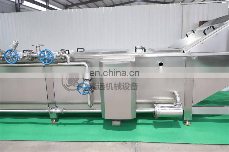 Automatic Vegetable Fruit Processing line fruit vegetable blanching machine