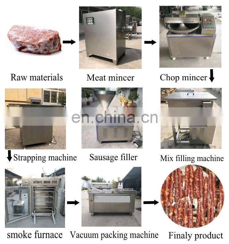 Commercial Hydraulic large output sausage stuffer filler