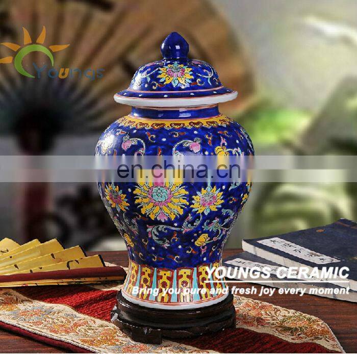 Hand Painted Porcelain Chinese Famille Rose Porcelain Antique Ginger Jars