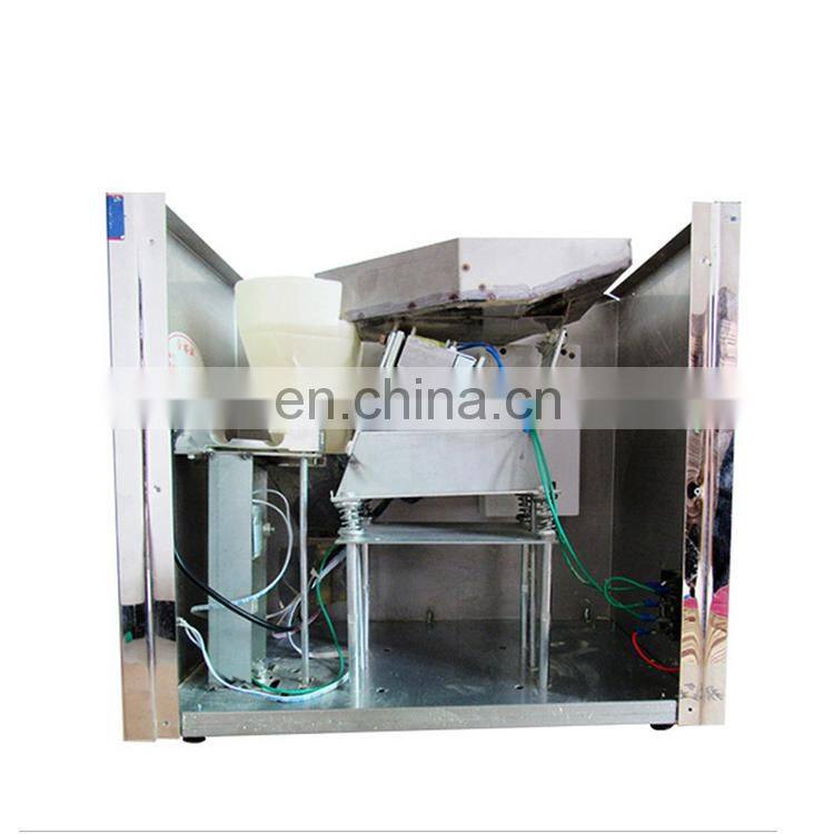 2-100g Bean Particle Filling Machine with Foot Pedal Stainless Steel