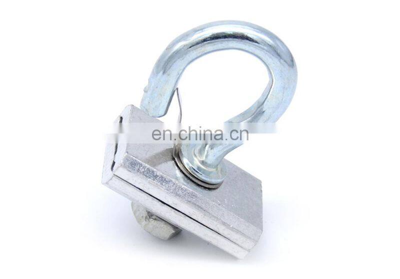 MT-1701 Factory Price DACROMET Fiber Optic Cable Hook Fiber Optic Wire Span Clamp
