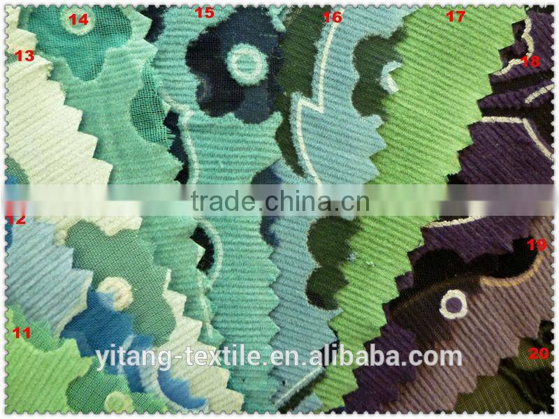 Cotton burn out fabric