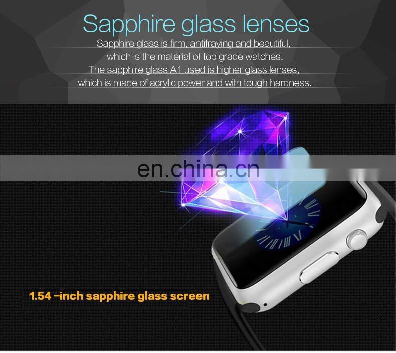 A1 BT Call Music Smart Watch Fitness Tracker Sport Pedometer Camera Message Reminder Smartwatch A1