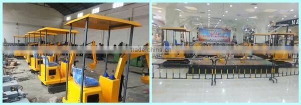 Toy excavator for kids, kids rides excavator