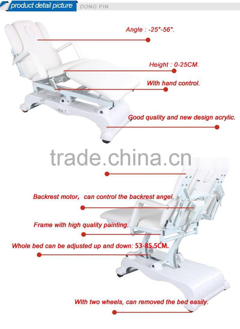 electric lift massage table spa bed