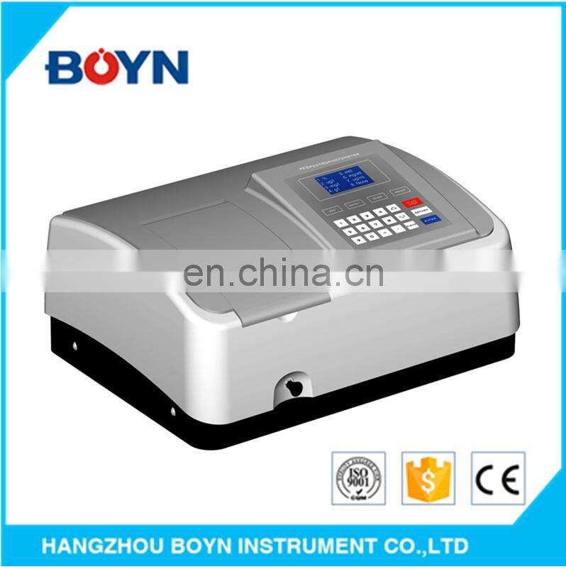 UV-1800PC 721 spectrophotometer uv vis spectrophotometer with LCD screen