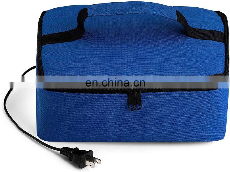 Portable 12V Heating Lunch Bag Portable Food Box for Food Warming With DC Adapter