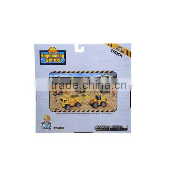 Freewheel 4 In 1 Construction Trucks Playset