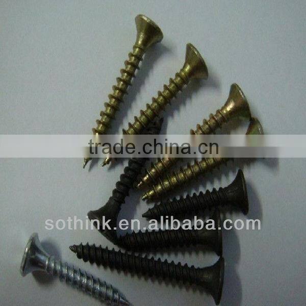 self tapping drywall screw high quality,black phosphated