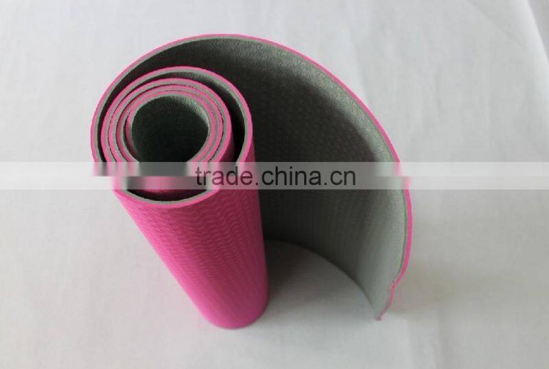 Eco Friendly Tpe Yoga Mat for Pilates Learners